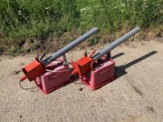 2 x Fairbang bird scaring gas guns