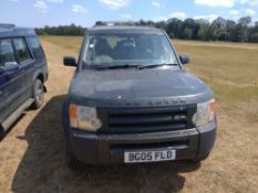 Land Rover Discovery 3 TDV6, 2005, Reg: BG05 FLD, Serial: SALLAAA176A353149, 171,779 miles,