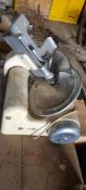 Industrial meat slicer (working) for scrap