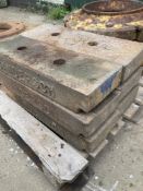 6 x Sanderson weights