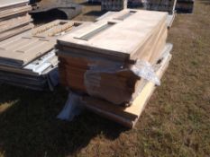 2 x Pallets of wooden doors,