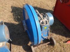 Kongskilde 3 phase drying conveying fans c/w metering unit