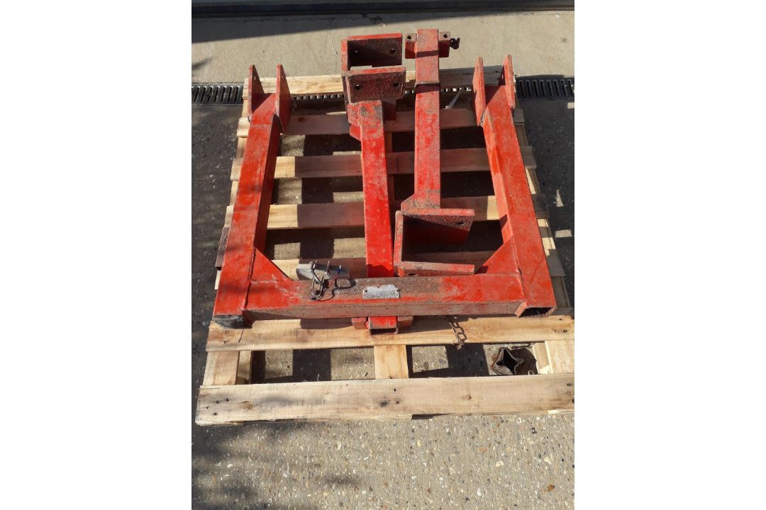 Tractor roll over frame
