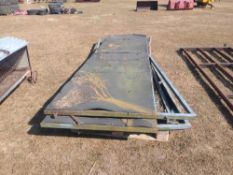 4 x 16' Heavy duty gates c/w stock board cladding