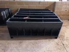 6 x 7 Space plastic feeders,