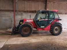 Manitou Telehandler MLT735-120 LSU Turbo, 2009, 2,