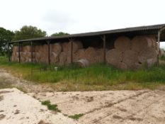 Dutch Barn, 90ft x 28ft x 14ft to eaves approx.