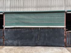 5 x Galebreaker roller blinds, 15ft each,