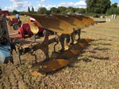 Ransomes 4 Furrow reversible plough,