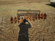 Tractor mounted paddock spiker,