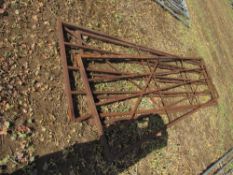 3 x Iron gates,