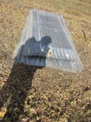 Approx 12 x sheets galvanised sheets