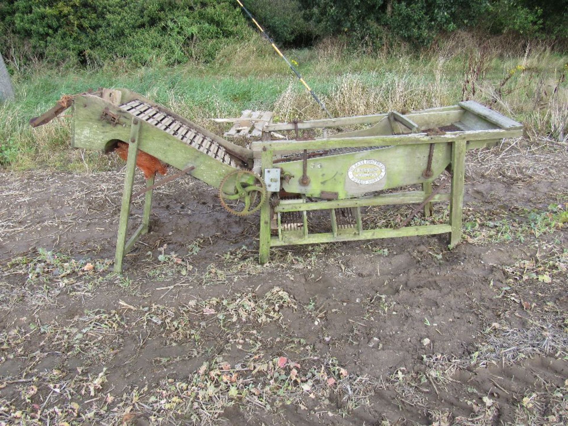 Cooch & Sons Ltd Northampton vintage potato sorter,