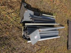 2 x Pedestrian roller shutter doors,