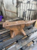 Blacksmiths anvil,