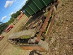 Harford 2 wheel wooden trailer,