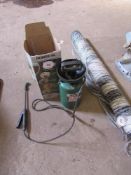 Ronseal fence sprayer with quantity of Ronseal fence spray