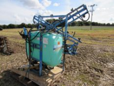 Berthoud Alpha 600L 12m sprayer and booklet