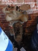 Weighting scales and frame