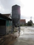 8T Galvanised feed bin (capacity guide only)