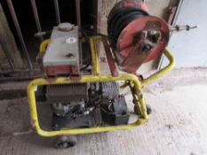 Pressure washer on 3 wheel trolley (spar