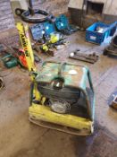AMMANN wacker plate with SCS Hatz diesel engine