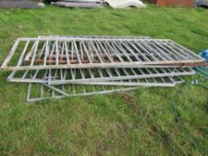 7 x Yard gates of assorted sizes