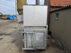 Galvanised incinerator, Red Rock 4,000R,