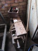 Old Power hacksaw, as found