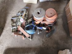 Quantity of ratchet straps