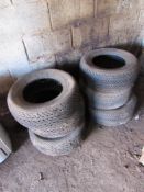 5 x Pirelli tyre s and 1 x wheel and tyre 205/60/13