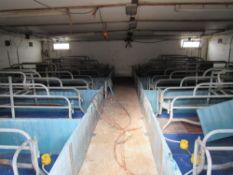 10 x Farrowing crates c/w floors