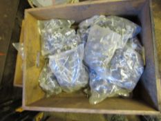 2 x Wooden boxes of roofing nails