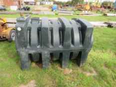 Plastic diesel tank