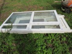 Quantity of uPVC double glazed windows and doors