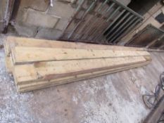 Wooden boards comprising 18 x 16' x 8' x 2' and 1 x 13' 4'' x 8' x 2