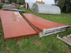 Trowbridge Pig Unit in sections, 34.43m x 7.