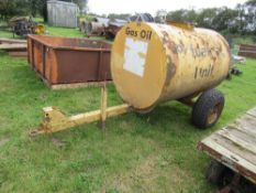 2 Wheel water bowser