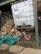 IBC ad blue container