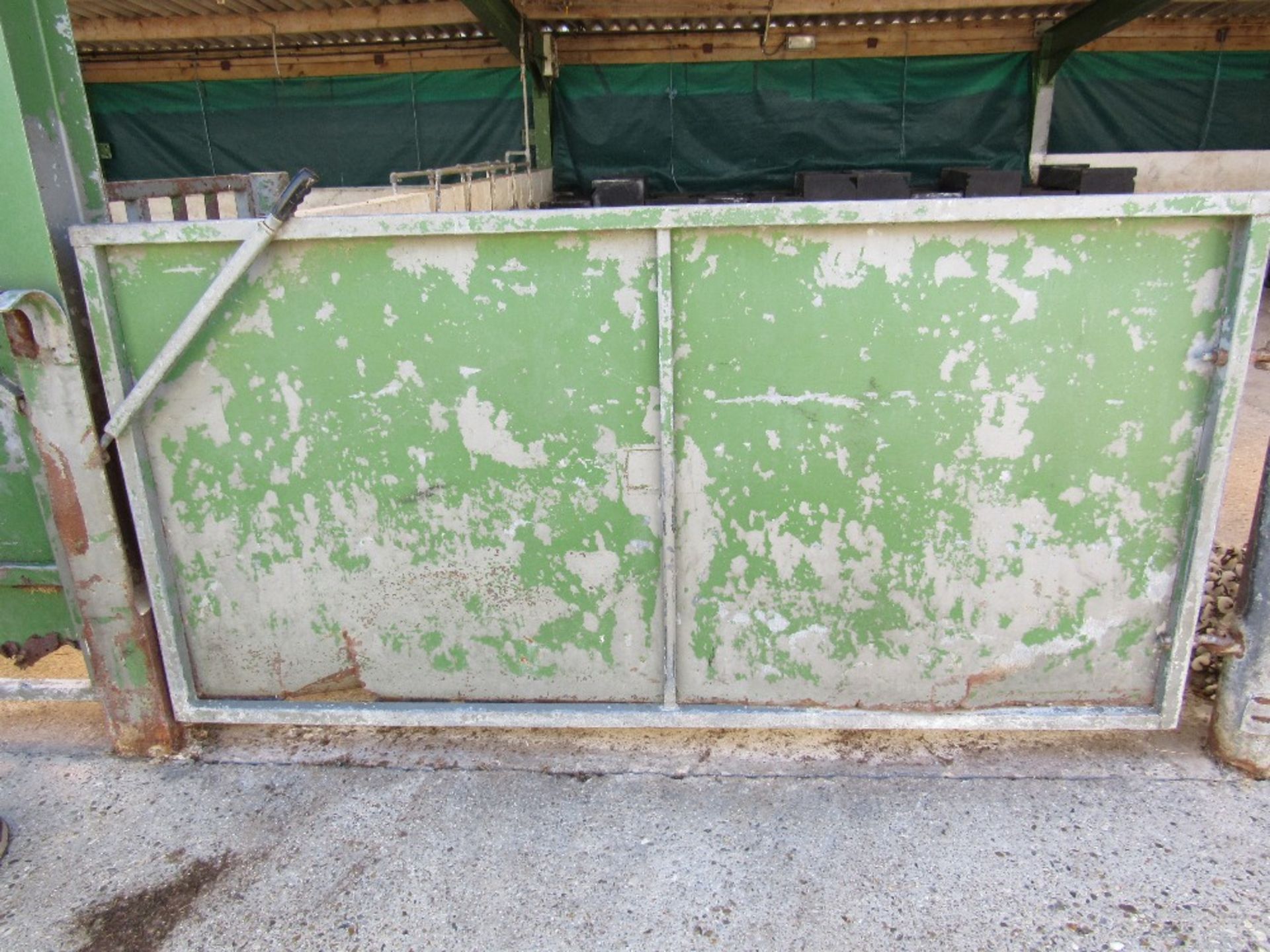2 x 7' 4" sheeted yard gates - Image 3 of 4