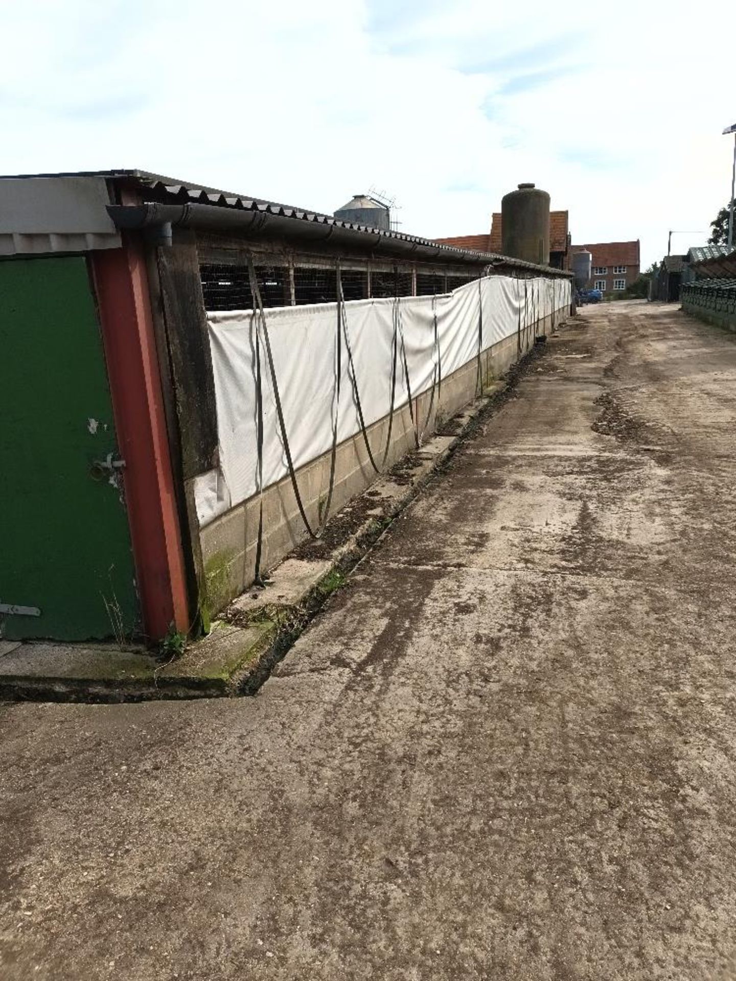 2 x 120ft electric operated 1m curtains