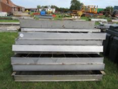 12m x 2m Stainless steel feeders