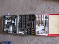 2 x Air gun sets in boxes