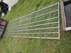 12ft Galvanised gate