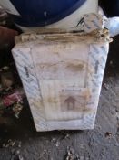 2 x Assorted radiators 600cm x 400cm, wh