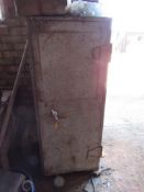 Steel safe with key 19