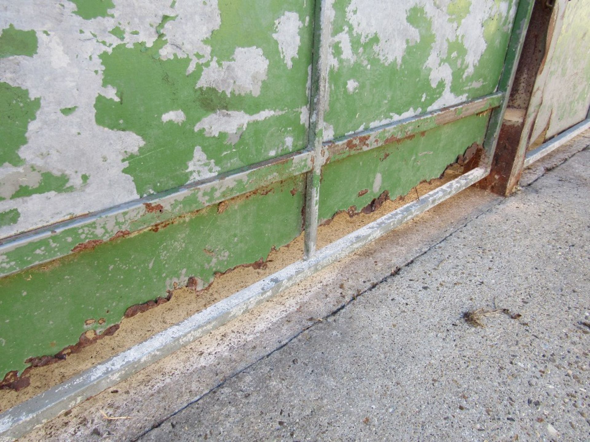 2 x 7' 4" sheeted yard gates - Image 4 of 4