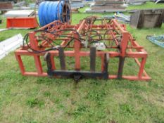 Browns Flat 10 bale grab with Merlo fittings