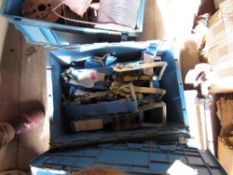 Box of new ratchet straps