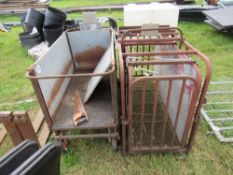 2 x Sets of weigh scales and electronic weigher